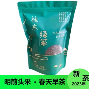 2023桂东玲珑茶叶谷雨茶手工高山绿茶头春茶新茶湖南郴州特产250g