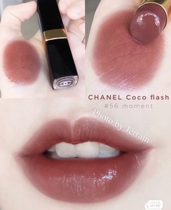 海淘现货chanel香奈儿coco flash唇膏夏季口红新色56号moment