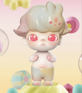 泡泡玛特 dimoo大娃绝版dimoo幻彩棉花兔 兔子绝版限定款潮玩手办