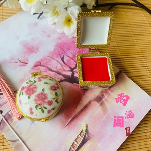 古代古风中国风口红胭脂水粉口脂唇脂滋润唇膏腮红孕妇哺乳期可用