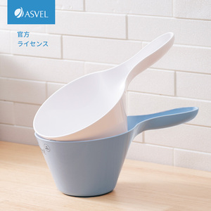 ASVEL水瓢家用食品级 日本进口厨房水漂舀水勺小洗澡浇花塑料水舀