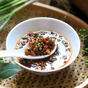 农家自制青花椒酱 下饭菜嫩花椒酱 油泼新鲜花椒辣子酱250克装