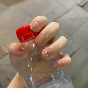 手工光疗美甲片 小红书网红同款 裸色渐变 干净显白 防水学生新娘