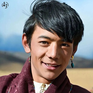 丁真同款耳环丁真耳钉耳饰纯925纯银针民族风藏族男女绿松石首饰
