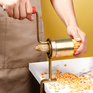 手动剥玉米神器小型手摇干玉米脱粒器拨掰新鲜玉米剥离器脱粒机刀