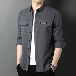 男士外套秋冬帅气金丝绒加厚加绒夹克冬季二棉男装30岁衣服35岁潮