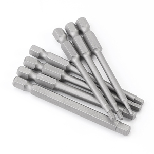 s2合金直内六角批头内6角六方六棱加长电钻电动螺丝刀风披头起子