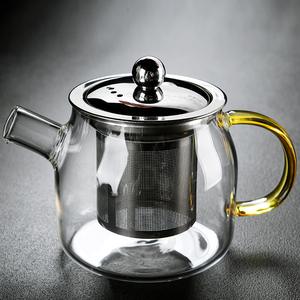 耐热玻璃茶具套装家用过滤泡茶花茶壶煮茶冲茶器红茶杯办公飘逸杯