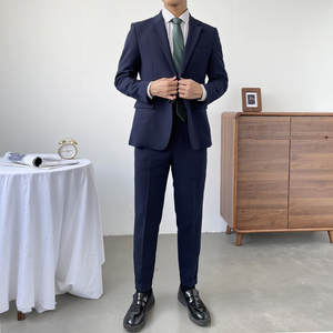 beck男装春秋男士休闲西服套装高级感西装平驳领日式潮流外套