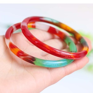 彩玉手镯七彩