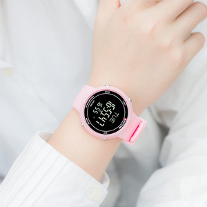 动特酷d8001m运动手表女学生防水计时电子简约跑步多功能计步