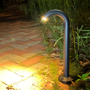 LED简约草坪灯公园花园景观庭院路灯户外别墅园林绿化防水地插灯