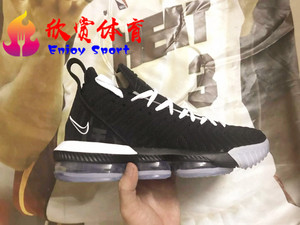 耐克 Nike Lebron 16 LBJ16 詹姆斯 GS 黑白鸳鸯 AQ2465-100
