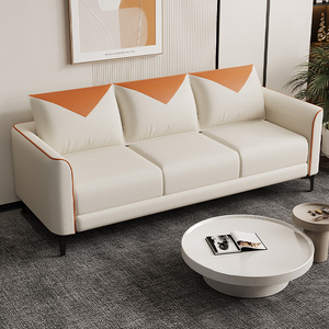 2024新款免洗沙发小户型科技布沙发北欧现代简约客厅双人三人组合