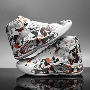 aj2021新款春季毒液篮球空军一号涂鸦球鞋高帮男鞋潮牌百搭运动鞋