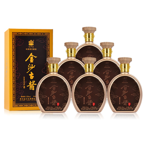 贵州金沙古酱御鉴 53度酱香型白酒纯酿固态酿造礼盒500ml*6瓶整箱