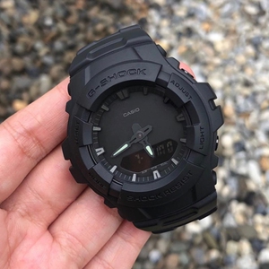 卡西欧手表casio g-shock系列运动男表g100bb-1a炫酷黑色夜光双显