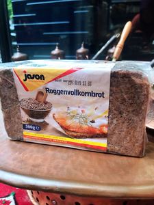 德国全麦吐司谷物营养早餐代餐黑麦面包Roggenvollkornbrot切片包