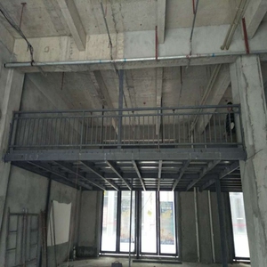 成都腾辉钢结构槽钢搭建阁楼楼梯平台装修设计工字钢方钢焊接仓库