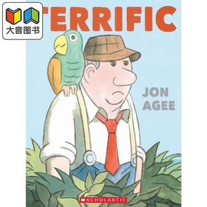 Jon Agee:Terrific 好极了 英文原版 进口图书 儿童绘本 故事图画书 精品绘本 学乐童书 儿童读物 亲子共读 大音