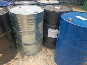 二手旧铁桶200升铁皮桶柴油汽油润滑机油大油桶废旧200l化工桶