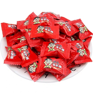 旺旺仔牛奶糖500g散装原味结婚庆喜糖糖果散称年货儿童小零食