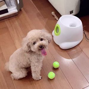 狗狗宠物网球发射器玩具自动发球投球弹球机器扔球训练遛狗抛球机