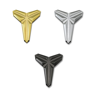 科比车贴黑曼巴精神kobe标志logo汽车装饰贴金属尾标车身纪念贴纸