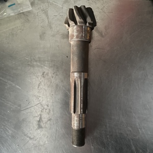 农机配件泰山304拖拉机前桥锥齿轮轴小二轴前驱主动轴9齿6健9/44