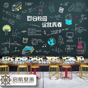 大型壁画涂鸦黑板