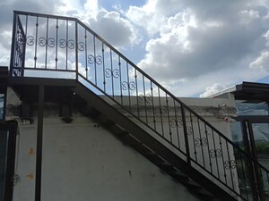 铁艺楼梯钢架楼梯工业风楼梯室外铁楼梯别墅网红楼梯客厅消防户外