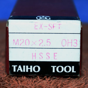 TAIHO TOOL台湾大宝螺旋丝攻EX-SFT M20X2.5 OH3 HSSE原装正品