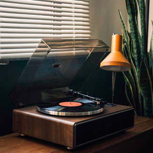 黑胶唱片机动磁留声可调针压hifi复古情人节创意送礼