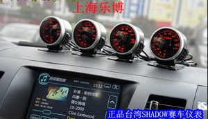 正宗台湾SHADOW赛车仪表 水温表/油压表/油温表/电压表/涡轮表