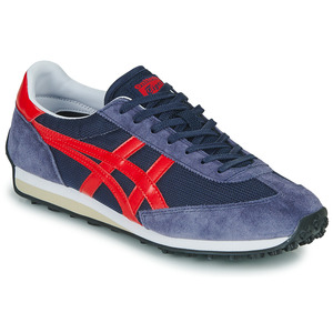 onitsuka tiger/鬼塚虎男鞋运动休闲鞋防滑低帮慢跑鞋海蓝色春秋