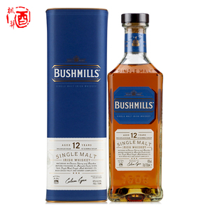 百世醇12年单一麦芽爱尔兰威士忌奥妙 BUSHMILLS 布什米尔 行货