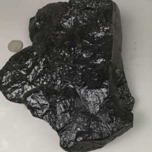 5斤重大原石寿山石豆耿石黑色雕刻摆件手把件印章毛料巴林