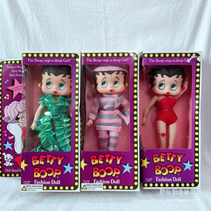 现货美国复古贝蒂芭比娃娃betty boop收藏公仔1986