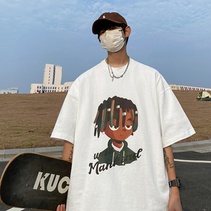 说唱乐队嘻哈潮流短袖wu tang clan武当派t恤纯棉学生衣服男3人付款