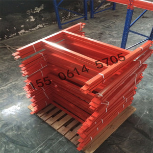 井字小跨梁 红色小横梁支撑杆 货架横梁跨梁长1米1.1米1.2米跨梁