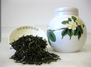 005人付款淘宝〖茉莉花茶〗前门吴裕泰茶庄采购 白雪龙 银豪 毛峰