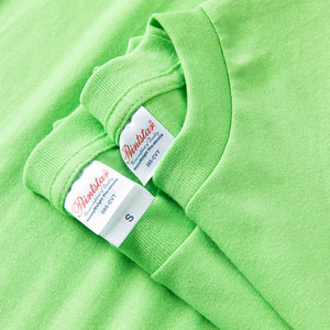 太好了!printstar重磅纯棉短袖t恤 浅绿色显白打底衫男女t