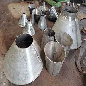 碳钢不锈钢卷制焊接锥管直缝异径锥形管锥尖变径管大小头接头定制