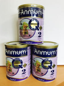 【3罐】新西兰 Anmum安满婴儿连动配方奶粉2段900g 3罐一箱包邮税