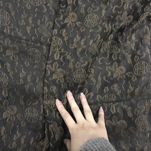 提花重磅真丝桑蚕丝香云纱面料布料服装料连衣裙布头称斤清仓处理