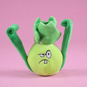 植物大战僵尸布偶毛绒公仔豌豆射手食人花玩具玉米加农炮磁力菇