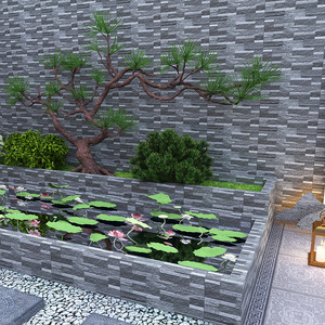 美式外墙砖仿文化石墙砖300x600庭院露台防冻瓷砖花坛鱼池仿古砖