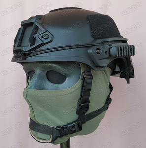 wendy战术登山头盔(标配悬挂版) 温迪户外运动防护骑行盔 l码黑色