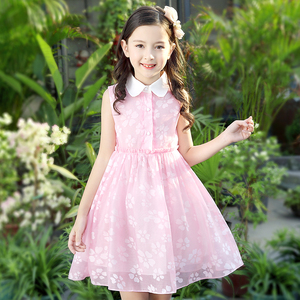 3儿童装女童连衣裙4纱裙5中大童7夏季8小女孩9超洋气公主裙子10岁