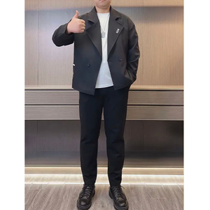 适合微胖男生穿的外套